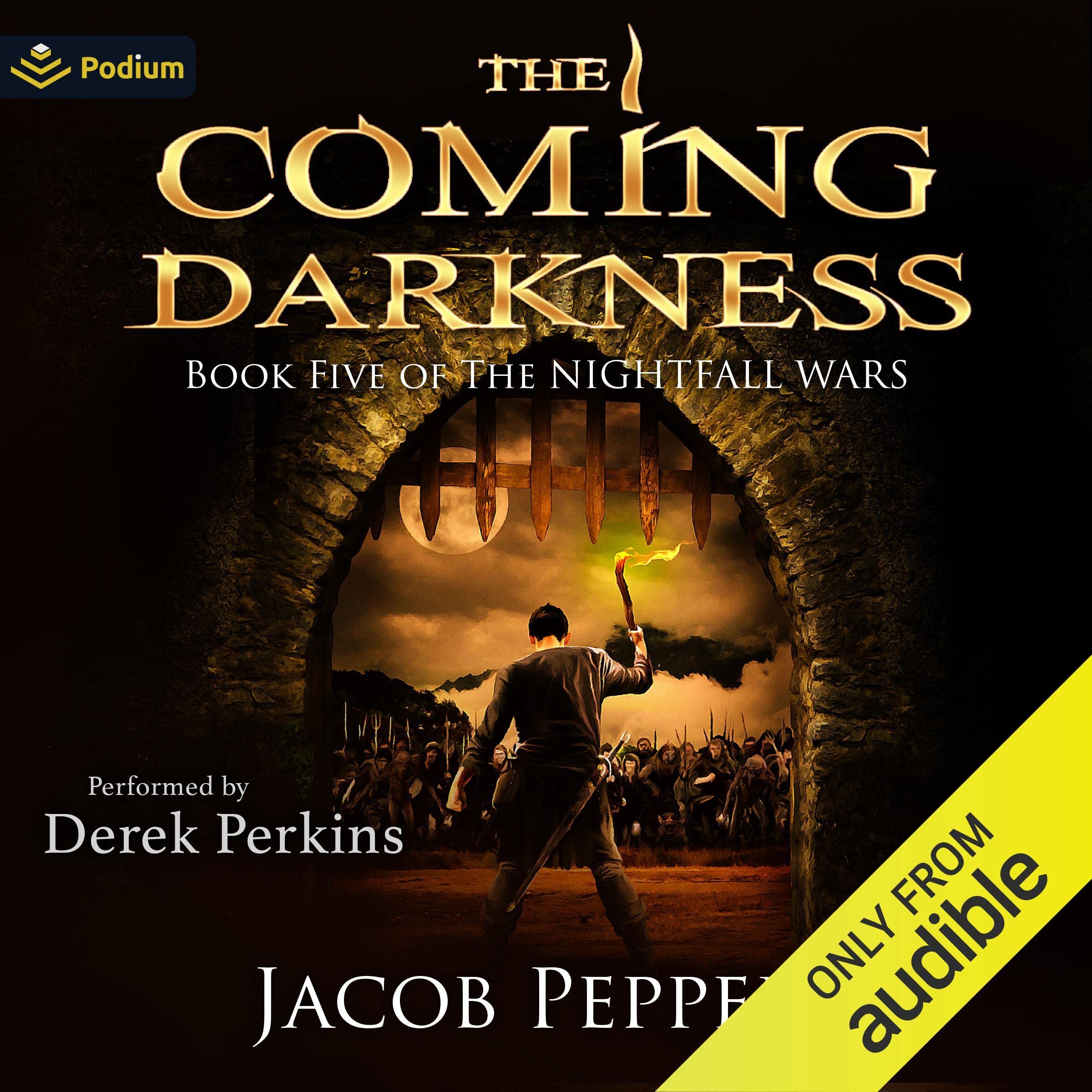 Cover art for The Coming Darkness