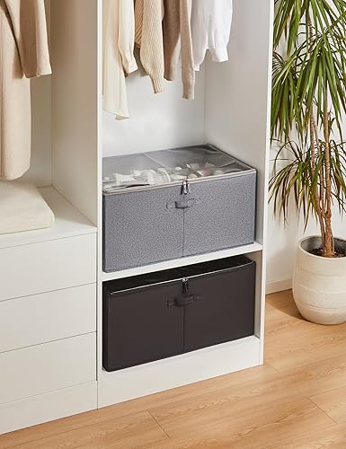 Miniatura 8 de Berdeng Organizador de almacenamiento de zapatos para armario, organizador de caja de zapatos, zapatero plegable que ahorra espacio, armario de