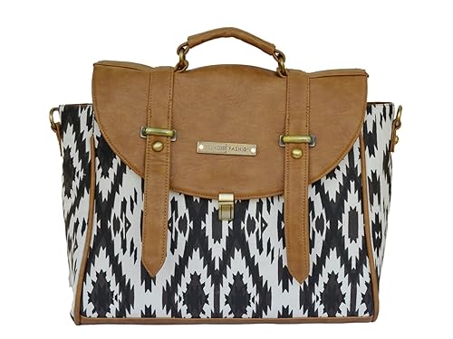 Crunchy Fashion Ikat Lady Love Womens messenger Bag Multi-Coloured