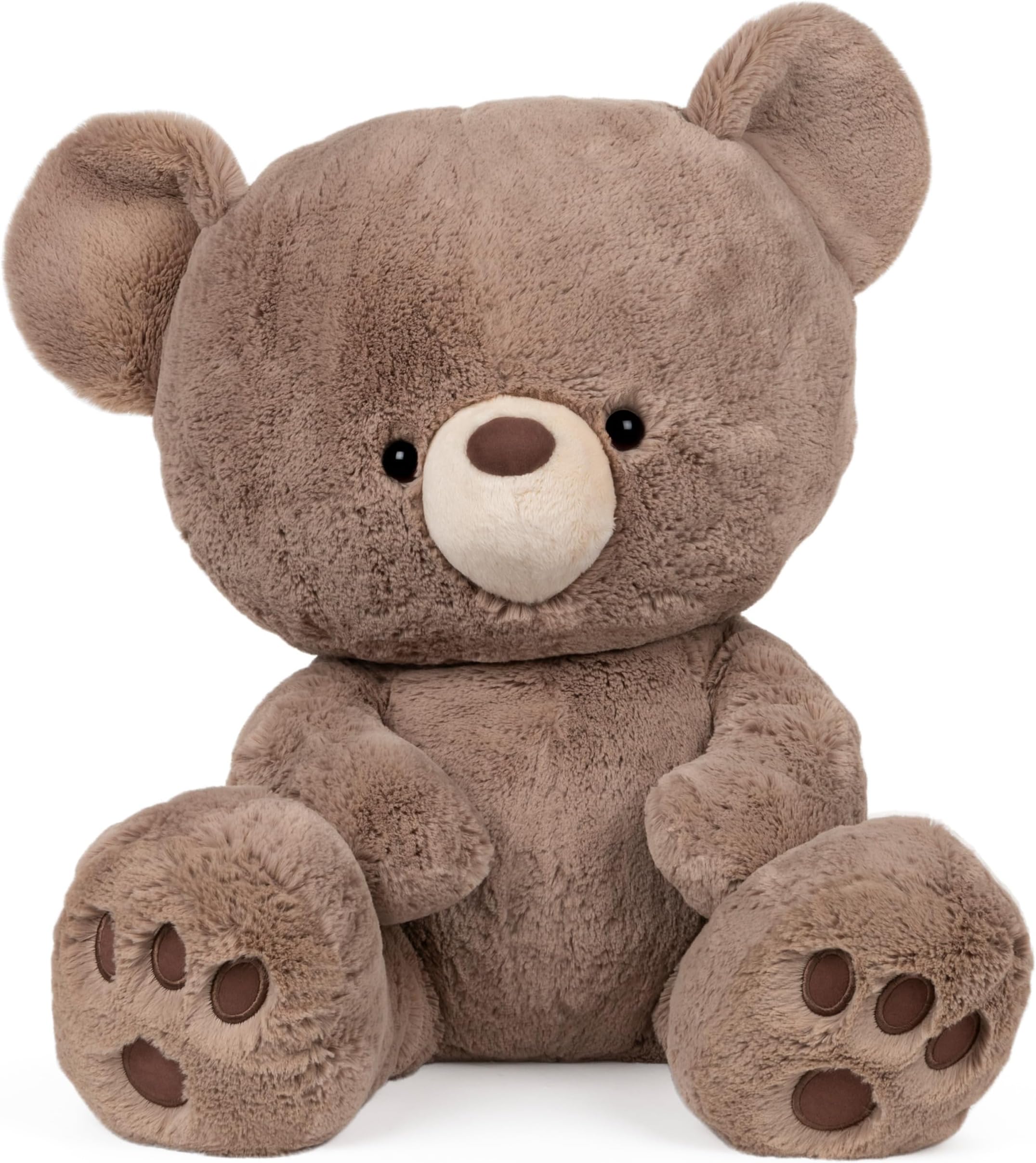 Kai Teddy Bear, Premium Plush Toy Stuffed Animal for Ages 1 & Up, Taupe/Light Brown, 23"