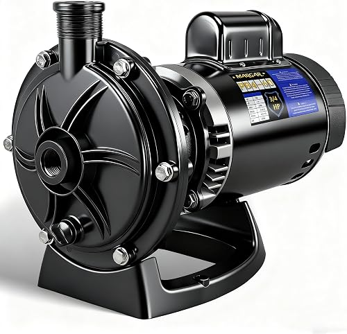 PB4-60 Booster Pump, Replacement for Polaris PB4-60, 3/4 HP Booster Pump Works with Polaris 180-480 & Major Pool Cleaners | 3/4 HP, 115V/230V Dual Voltage, 60Hz