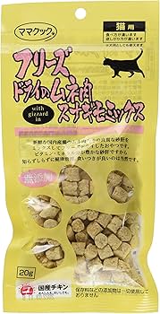 Amazon | ママクック 猫用おやつ フリーズドライ ムネ肉スナギモ