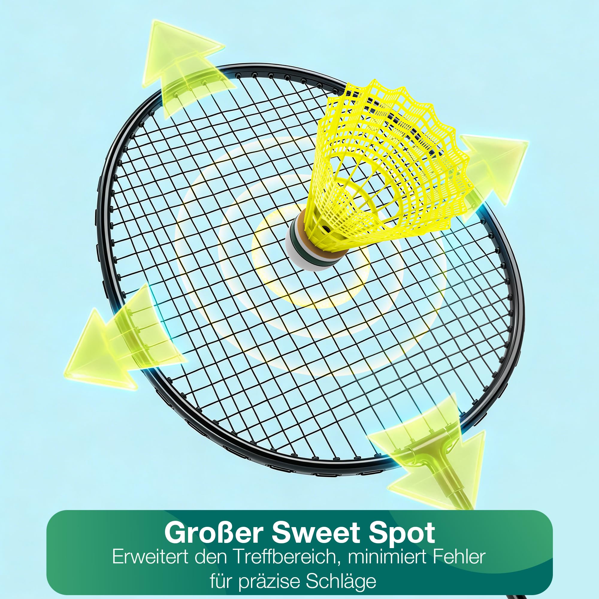 AboveGenius Badmintonschläger-Set, leichtes und langlebiges Badminton-Set (enthält 6/12 Schläger, 6/12 Vögel), Outdoor-Hinterhof- und Schulspiele für Erwachsene, Teenager, Familien und Anfänger