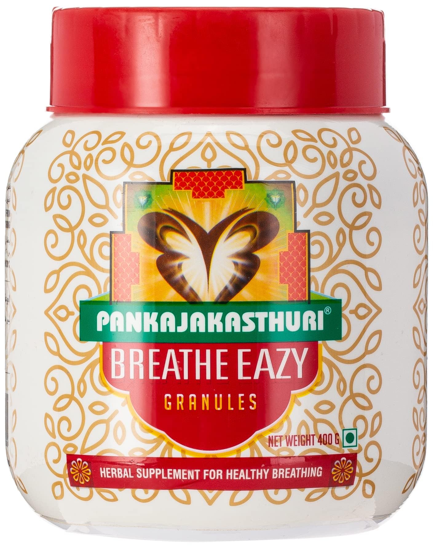 PANKAJAKASTHURIHERBALS BREATHE EASY GRANULES (PACK OF 400GMX2)