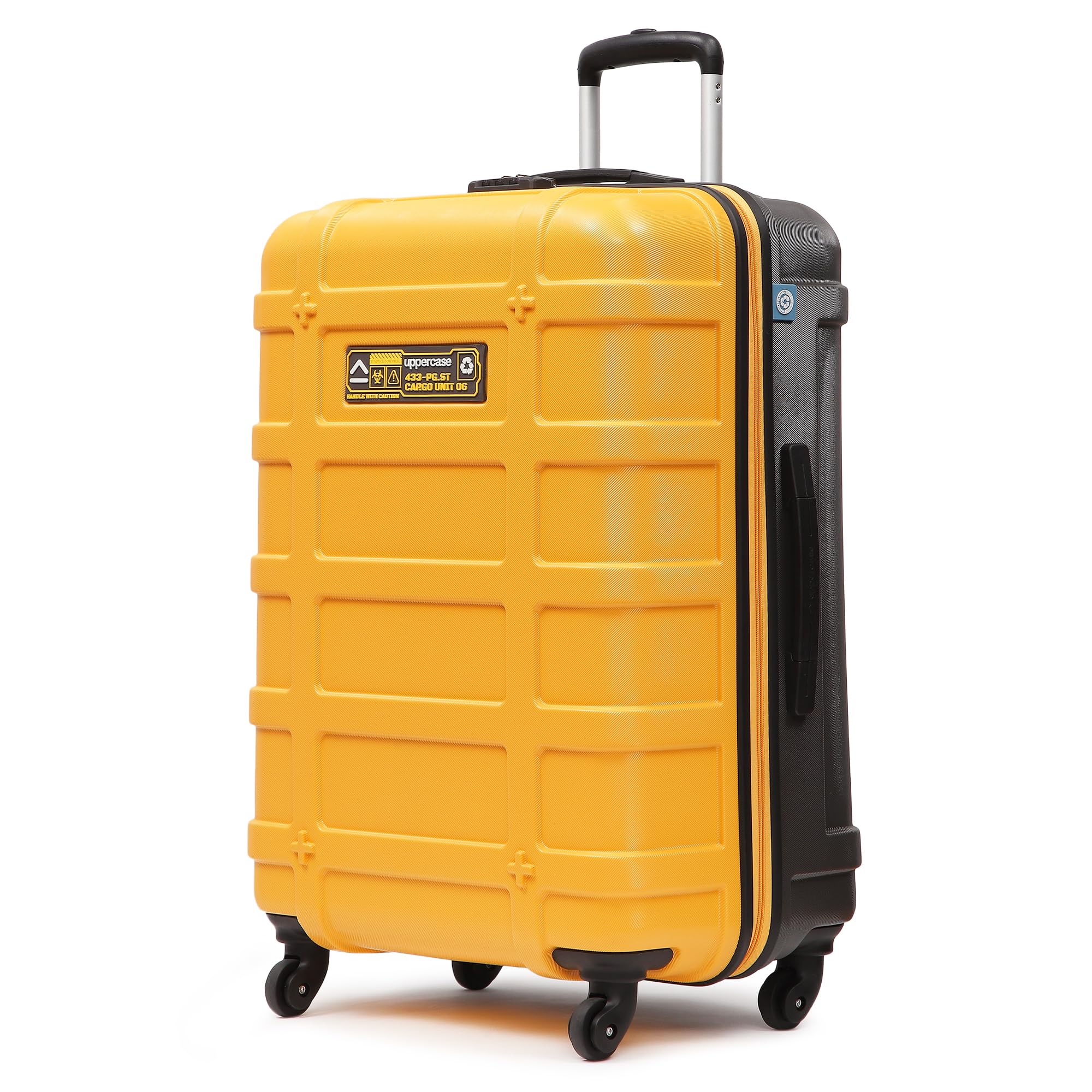 uppercase Cargo 74cm(Large) Check-in Trolley Bag Dualtone Spinner Hardsided Luggage Secure Combination Lock Scratch-proof Surface Mesh ConviPack Suitc...