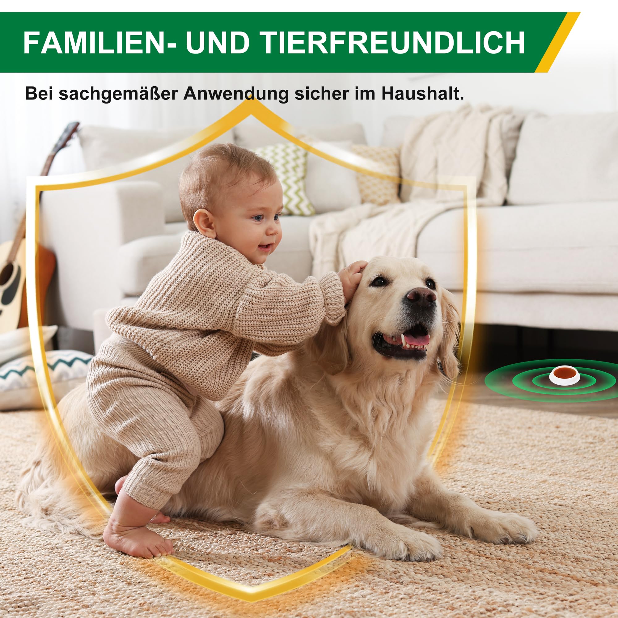 Ameisenköderstationen für den Innen, 64 Stück Ameisenköderdose mit Effektiver Sofortwirkung, Sicher für Haus und Garten