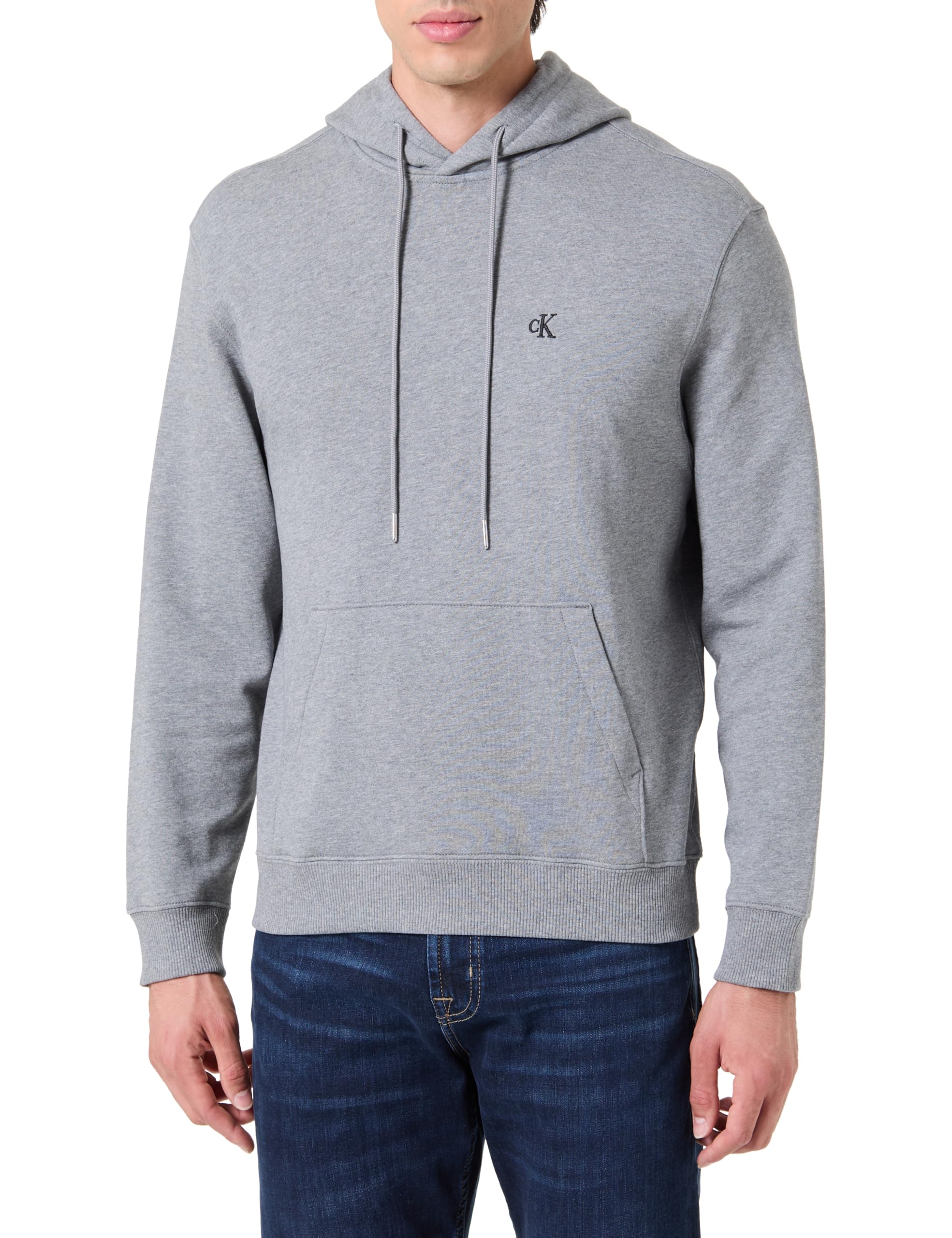 Calvin Klein LS 350TERRY EU MONOGRAM HOODIE Sweatshirt Erkek