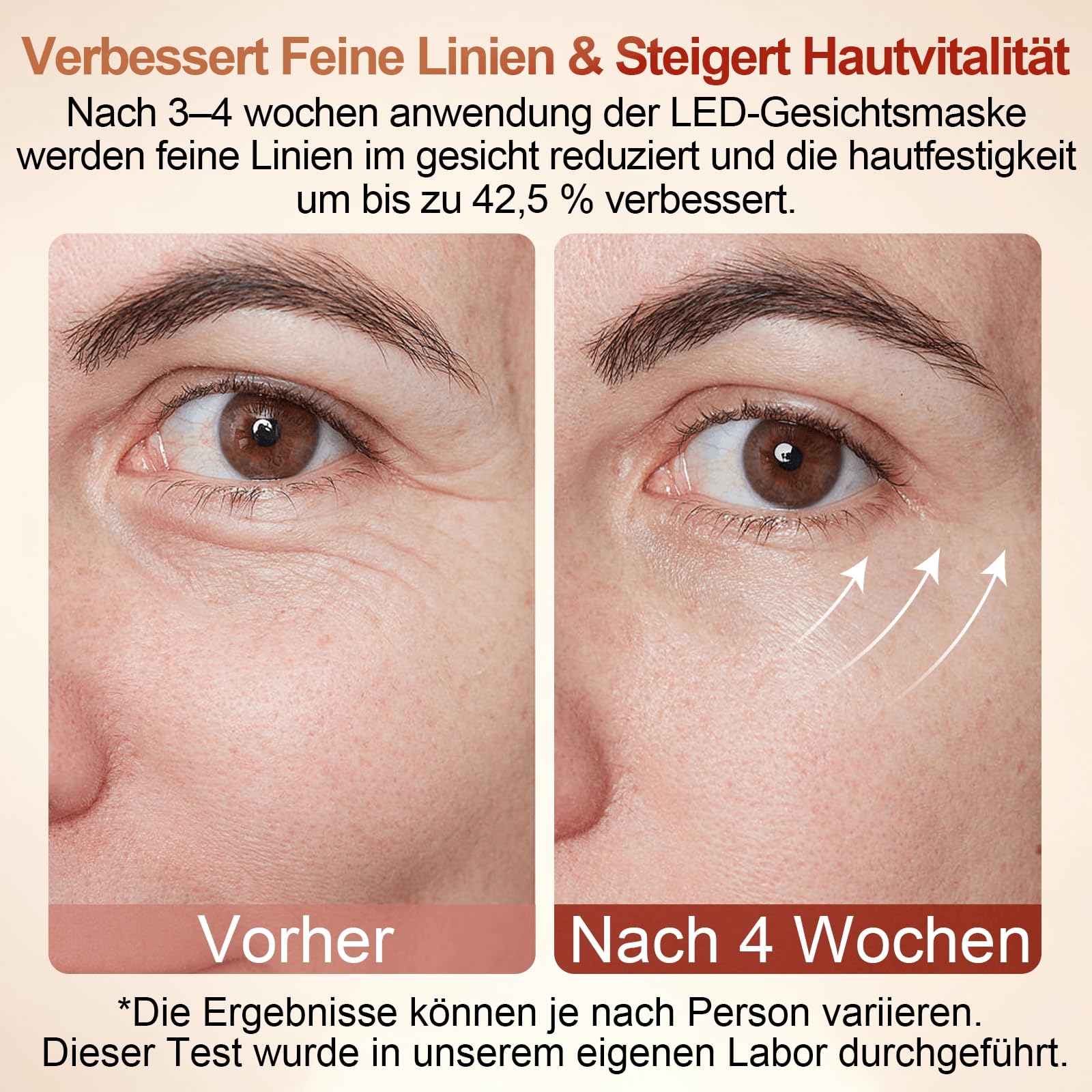 LED Maske Gesicht 4 Farben 64 Rotlichtlampe Gesichtsmaske Kabellose