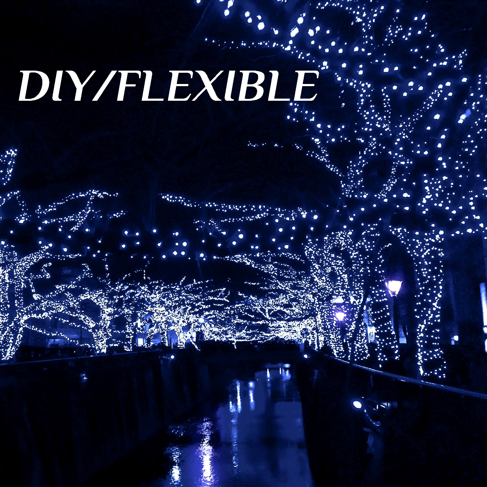 200 Luces LED Solares Para Exterior - 66 Pies, 8 Modos, Superbrillantes, Decoración Jardín Y Patio