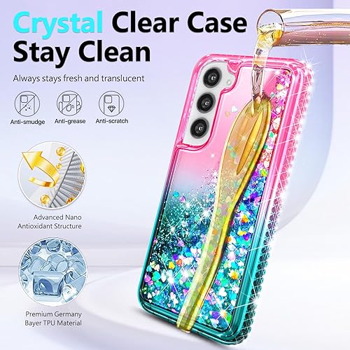 Miniatura 4 de NGB Supremacy Funda para Samsung Galaxy S22 (6.1 pulgadas) con protector de pantalla (cobertura máxima, TPU flexible), soporte de anillocorrea de