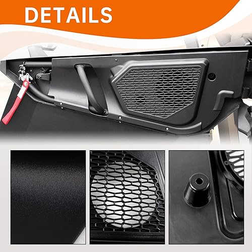 Miniatura 2 de Kit de altavoces de puerta delantera de 6.5 pulgadas compatible con Can Am Maverick X3  X3 MaxTurboR 2017-2021, todos los modelos, accesorios para