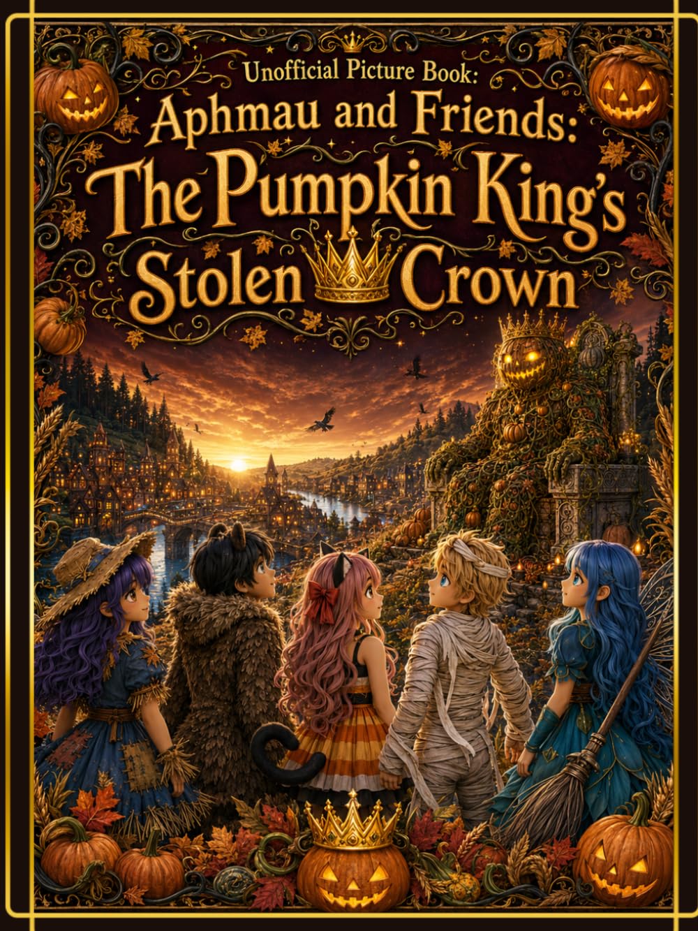 Unofficial Picture Book: Aphmau and Friends: The Pumpkin King's Stolen Crown