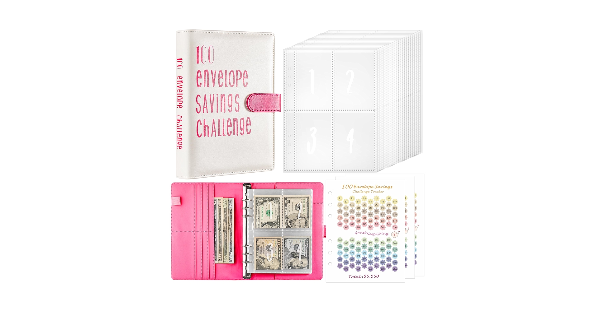 100 Saving challenge デザイン⑫ Box ver. 100 Saving challenge デザイン⑫ Box ver. 100 Saving