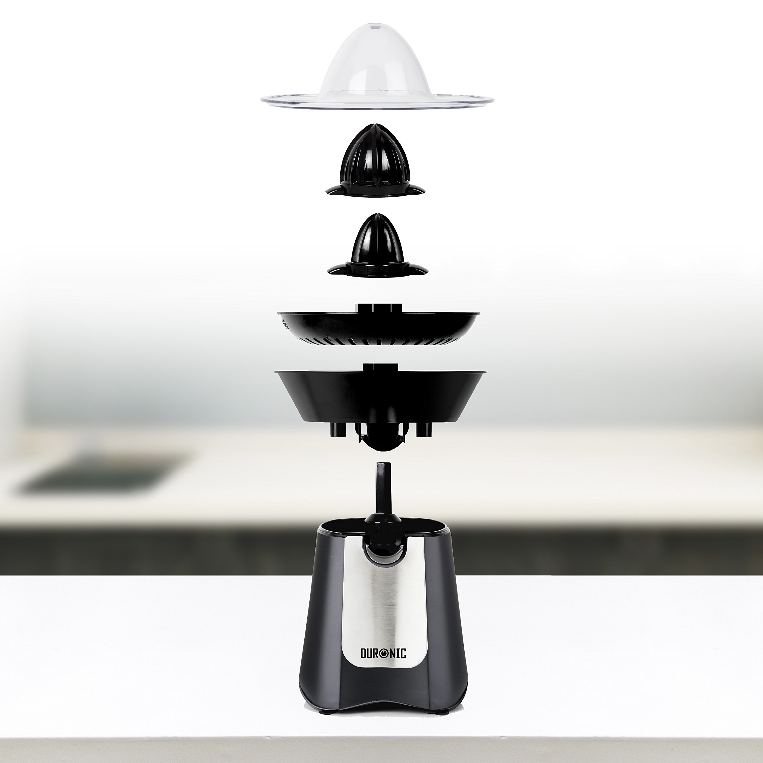 Buy Duronic Electric Citrus Juicer JE6BK Fruit Juice Press Extractor 100W Motor Black and