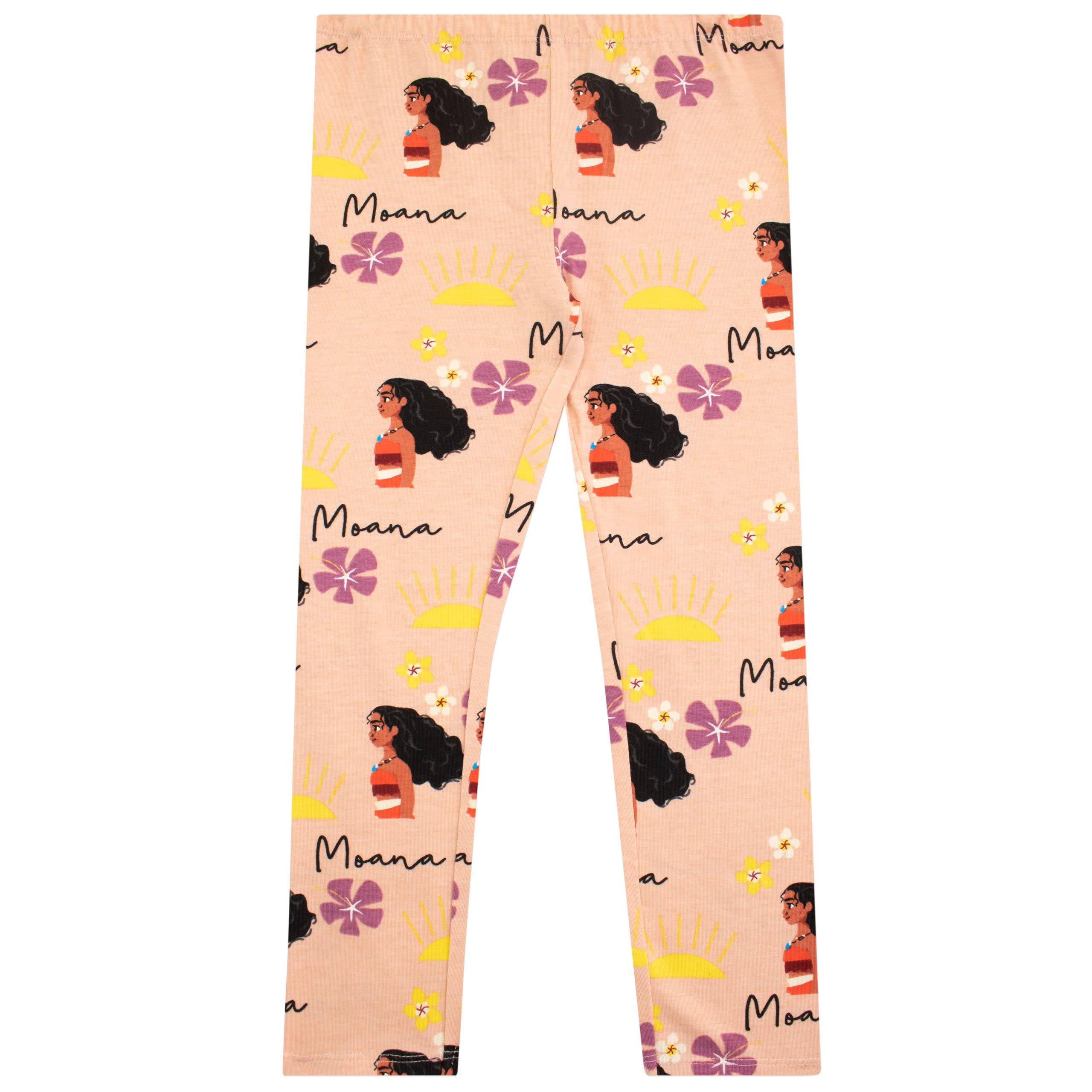 Disney Moana Zestaw Strojów z Długim Rękawem i Legginsami dla Dziewczynek