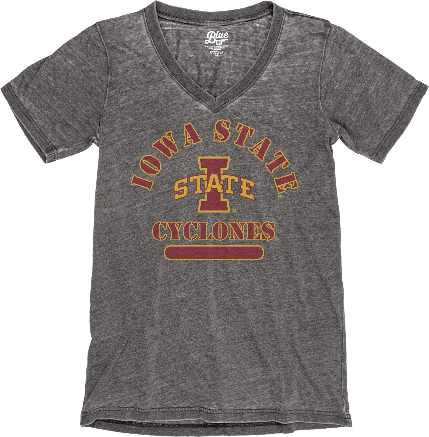 V-neck Burnout T Shirt