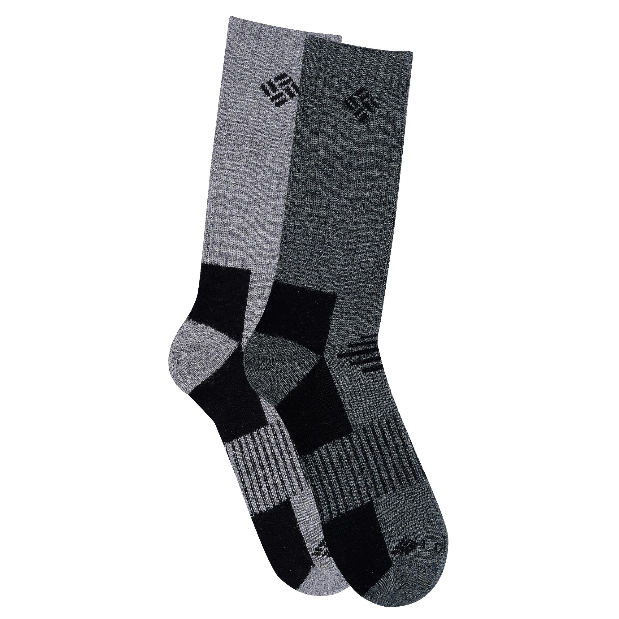 ColumbiaMen's 2 Pack Wool Crew Socks
