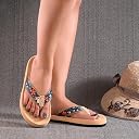 DOCTOR HEALTH SUPER SOFT Women Stylish Printed Flip Flops | Soft Cushioned Everyday Wear Slippers for Women | Lightweight Anti-Slip Casual Thong Sandals gallery image