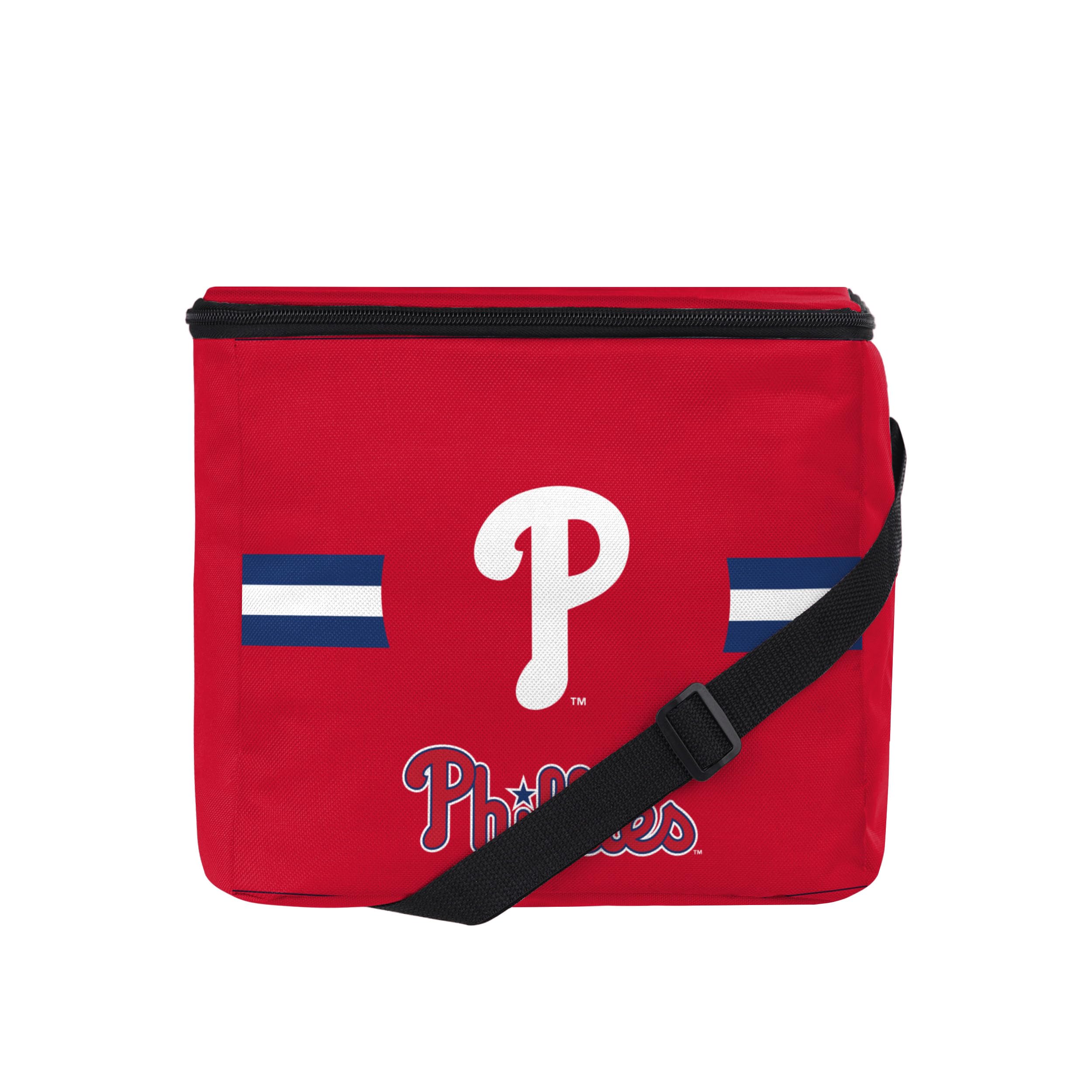 FOCO MLB Officially Licensed Primary Logo Team Stripe 6 or 12 Pack Soft Insulated Game Day Baseball Lunch Tote Cooler