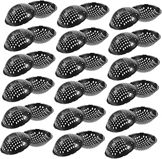 NOLITOY 50pcs Flowerpot Spacer Flower Pot Hole Bottom Flower Pot Hole Mesh Pad Soil Grid Screen Mat Hanging