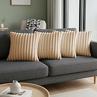 Vista 12 de Fundas de almohada blancas 20 x 20 juego de 4, linda funda de almohada boho para sofá/cama, fundas de almohadas decorativas para sofá/cama, fundas