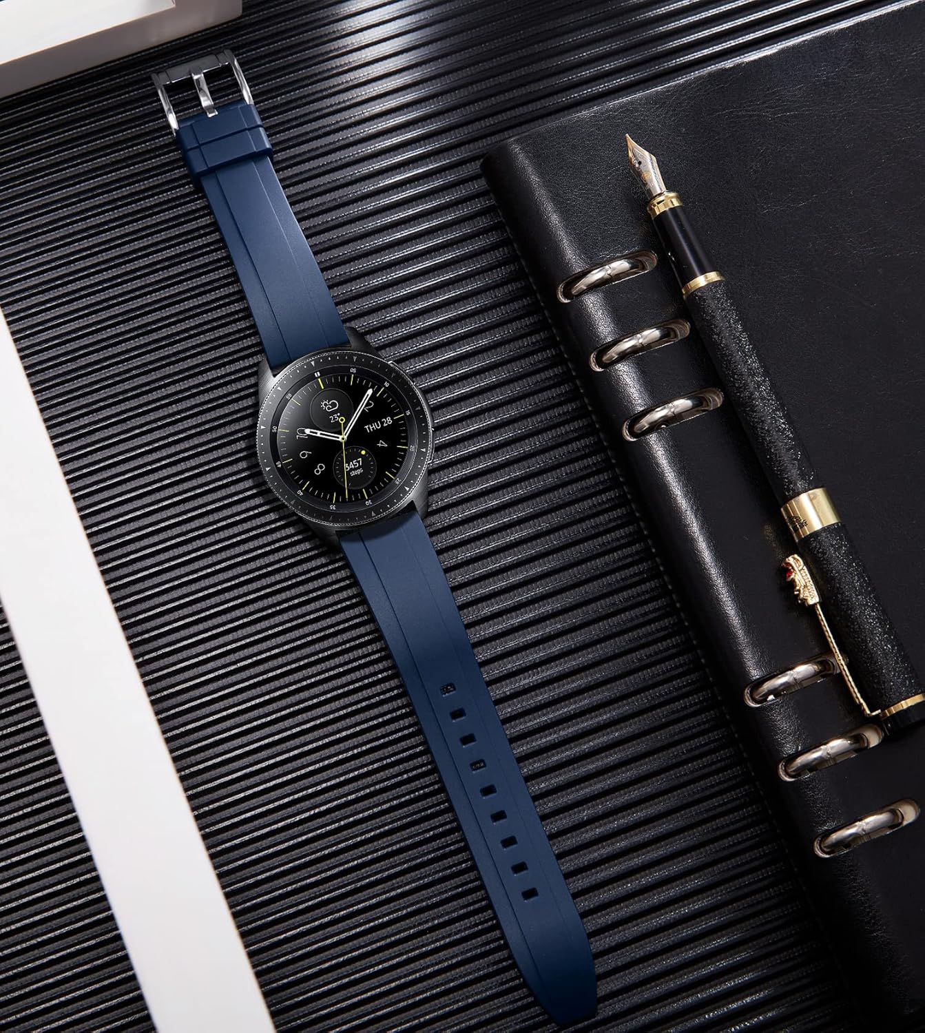 BINLUN Quick Release Silicone Watch Bands Replacement Rubber Watch Straps 18mm 19mm 20mm 21mm 22mm 24mm Smartwatches Bands for Men and Women Waterproof Sport Watchbands with 11 Colors - Image 4