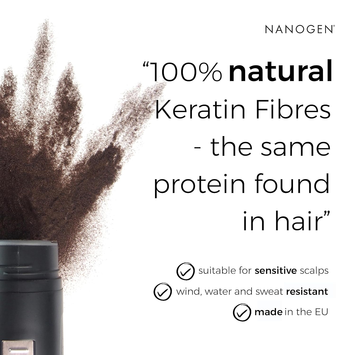 Nanogen Keratin Hair Fibers,