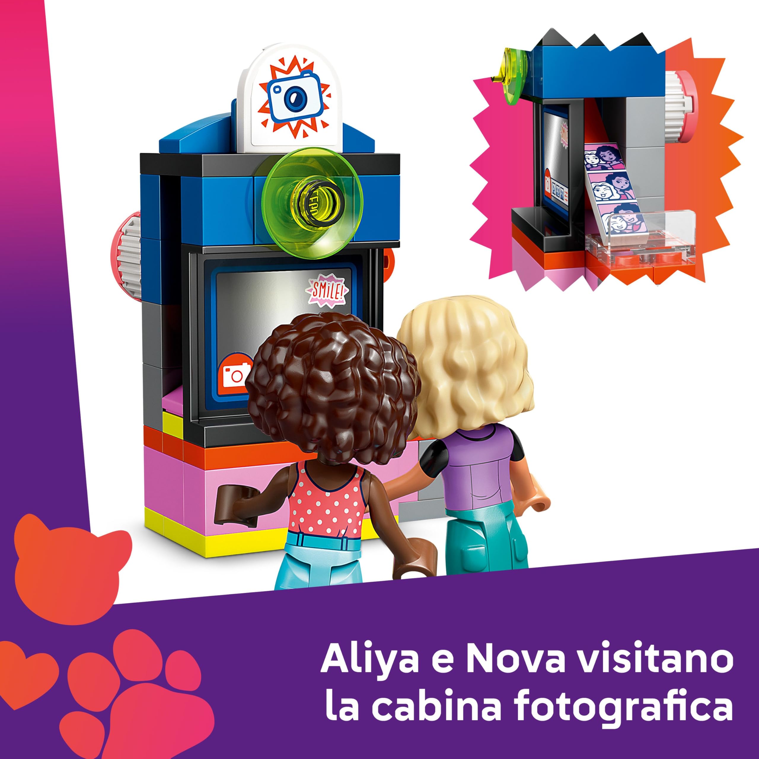LEGO Friends Parrucchiere e Negozio di Accessori, Salone Giocattolo con 3 Personaggi, Giochi Creativi per lo Sviluppo delle Abilità Sociali per Bambine da 7 Anni, Idea Regalo di Compleanno 42662