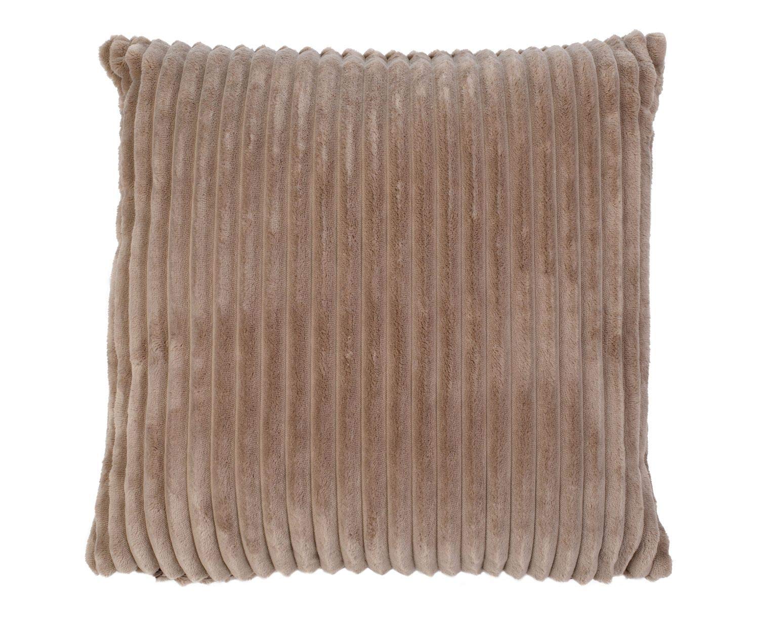 Couverture taupe 50 x 50 cm en tissu doudou pour bébé