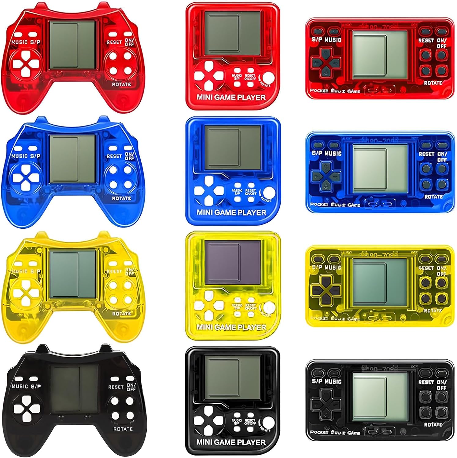 12Pcs Video Game Party Favors for Kids, Arcade Video Game Keychains, Kids’ Party Favor Sets, Party Supplies Key Chain for Boys and Girls