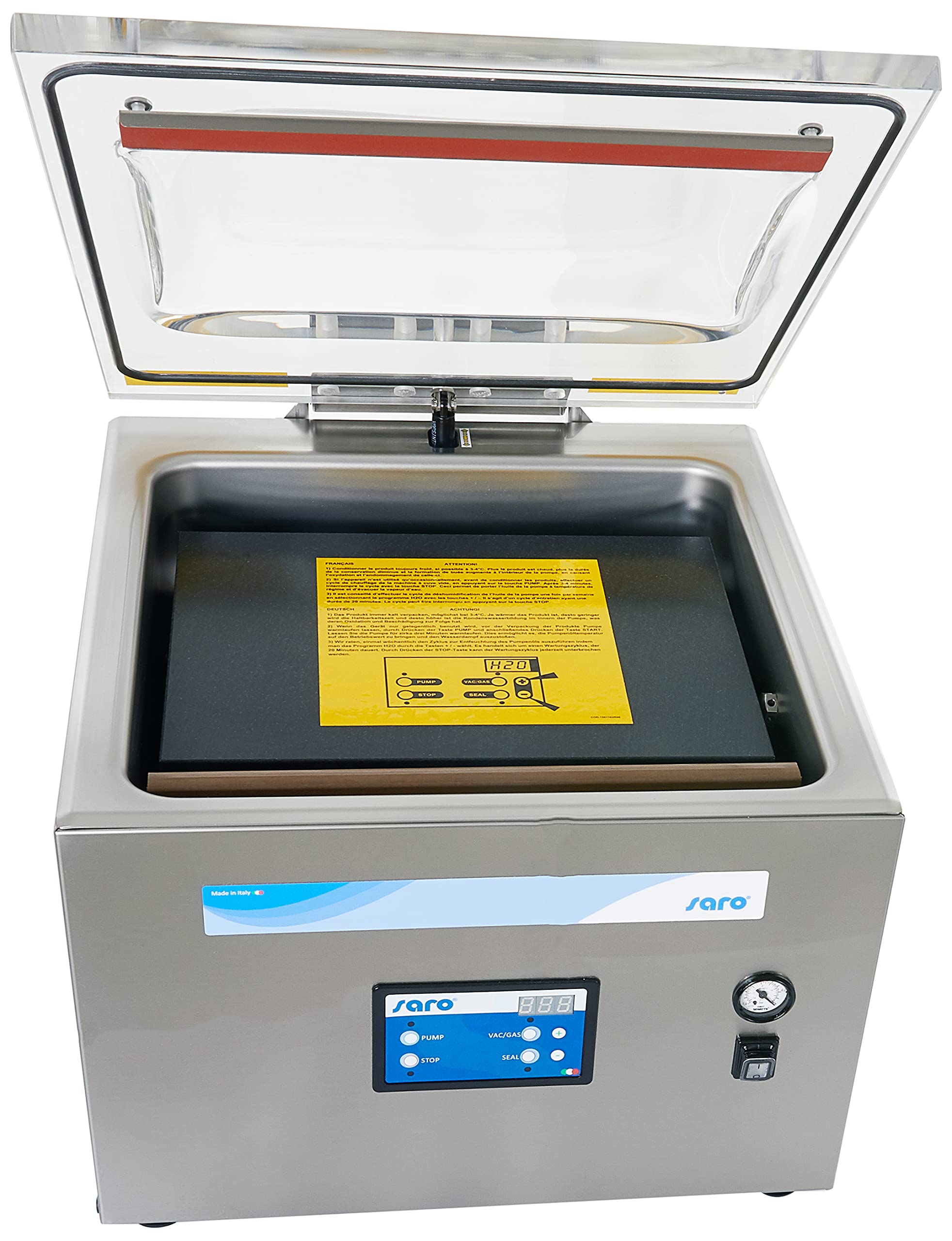 Saro 441-1015 LECCE 2 Appareil à emballer sous vide avec chambre