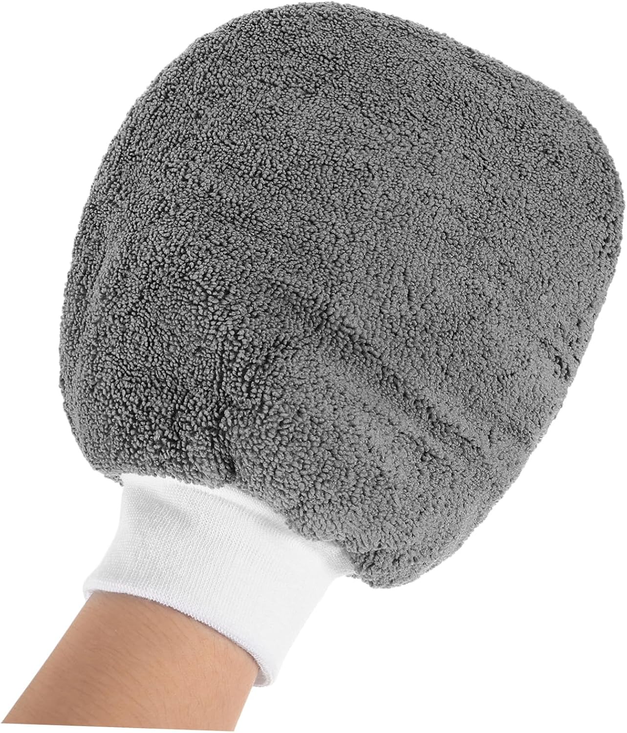 2pcs Microfiber Car Wash Mitts Towel for Auto Detailing Glove Car Interior Kit