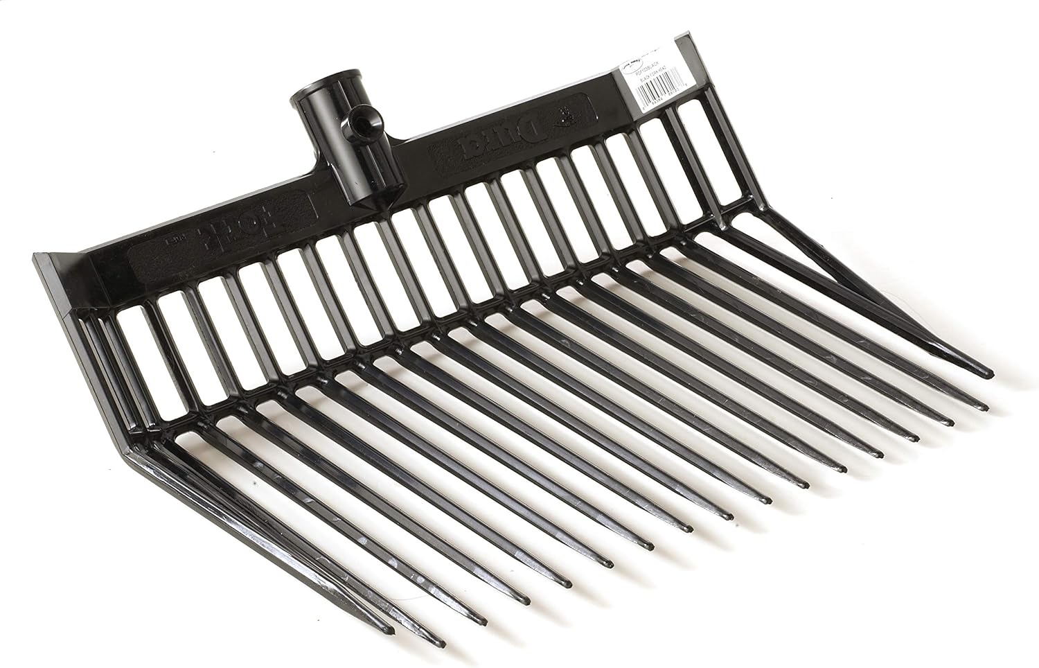 Little Giant DuraFork Pitch Fork Replacement Head (Black) Durable Polycarbonate Stable Fork Head with Angled Tines (Item No. PDF103BLACK)