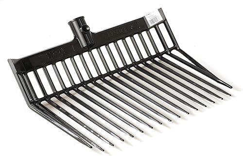 Little Giant DuraFork - Cabezal de repuesto para horquilla Cabezal de horquilla estable de policarbonato duradero con púas angulares Cuchara de