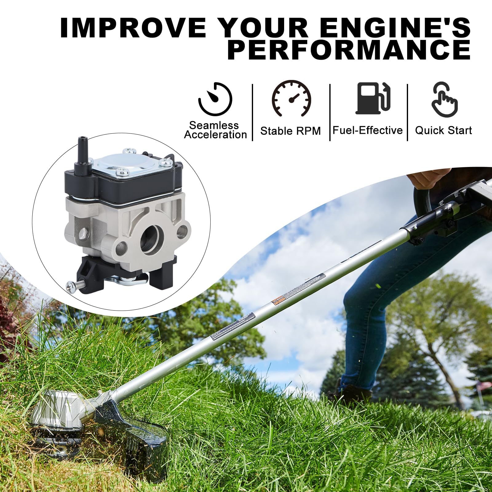 Amazon.com: Mannial 308480001 WYC-7 Carburetor for Toro 51944