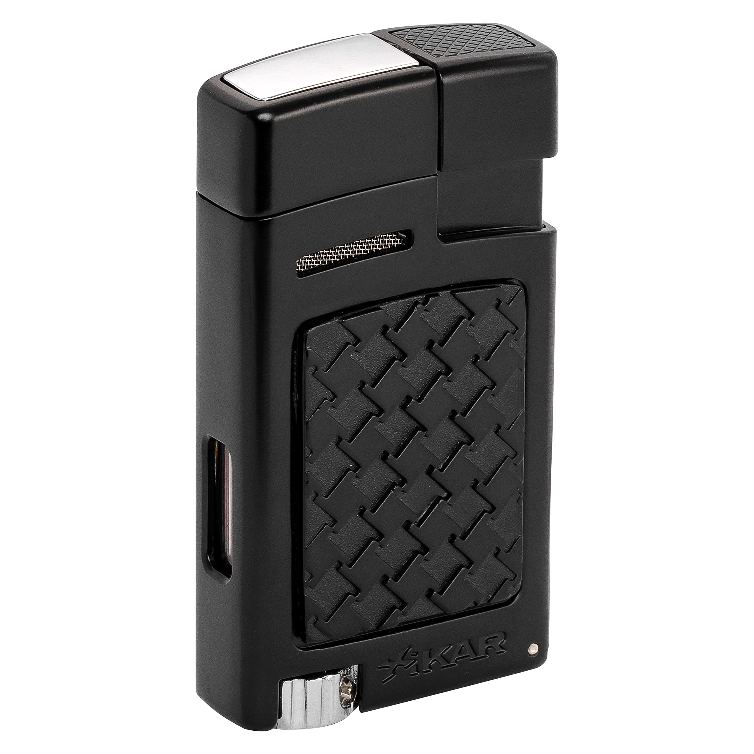 Briquet à jet avec jauge et emporte-pièce 7 mm Xikar Forte Hot Rod