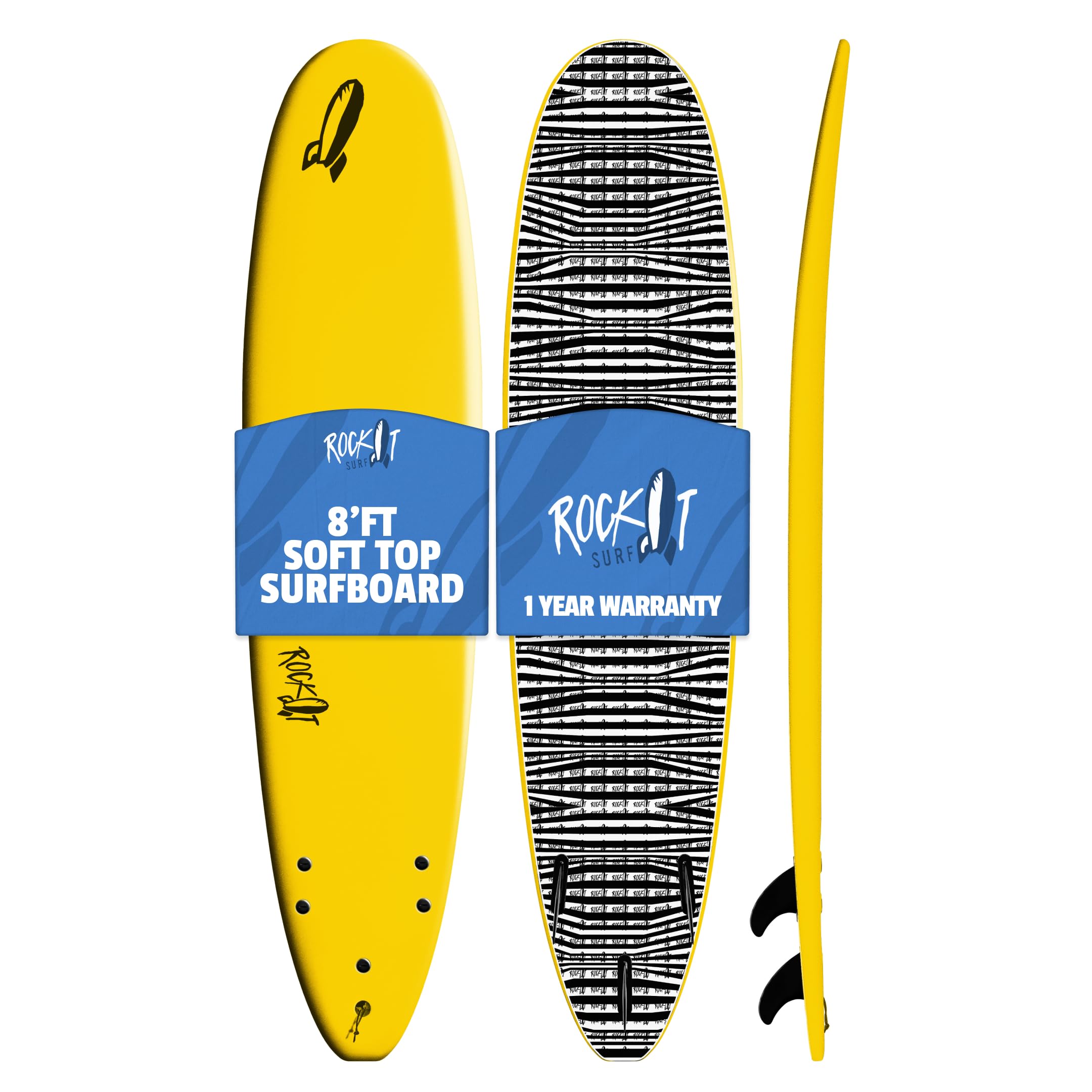 Rock It 8' Big Softy Surfboard