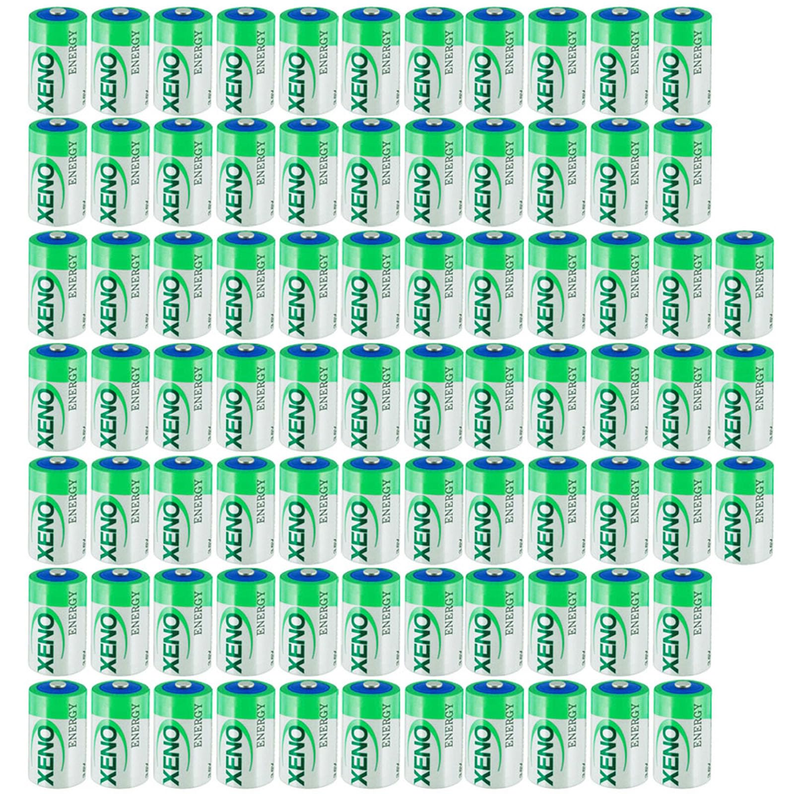 80-Pack XL-050F Battery for Xe-no Energy XL-050F 1 2 aa 3 6v Primary Lithium Battery