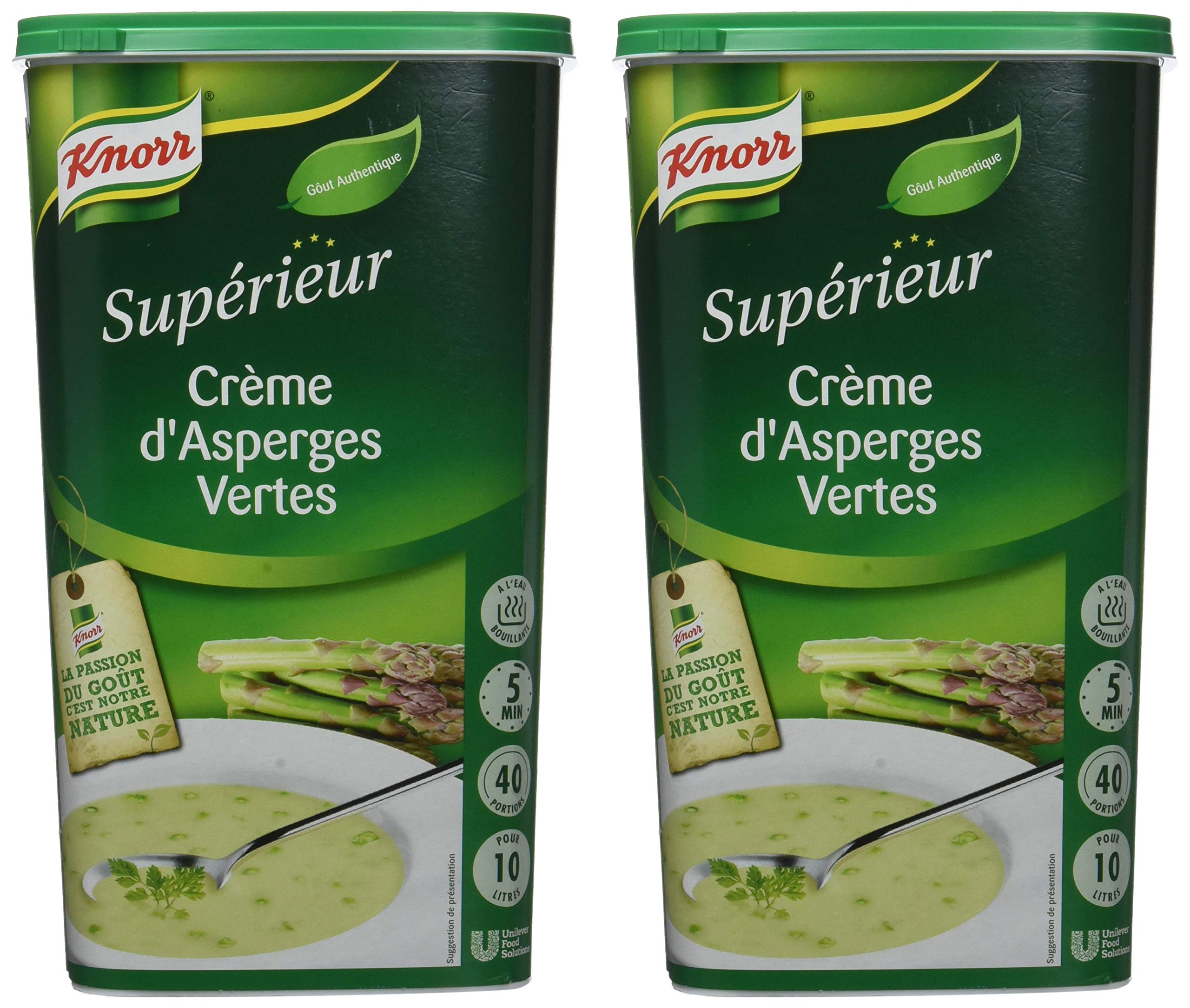 Knorr Supérieur Crème D'asperges Vertes 900g 40 Portions