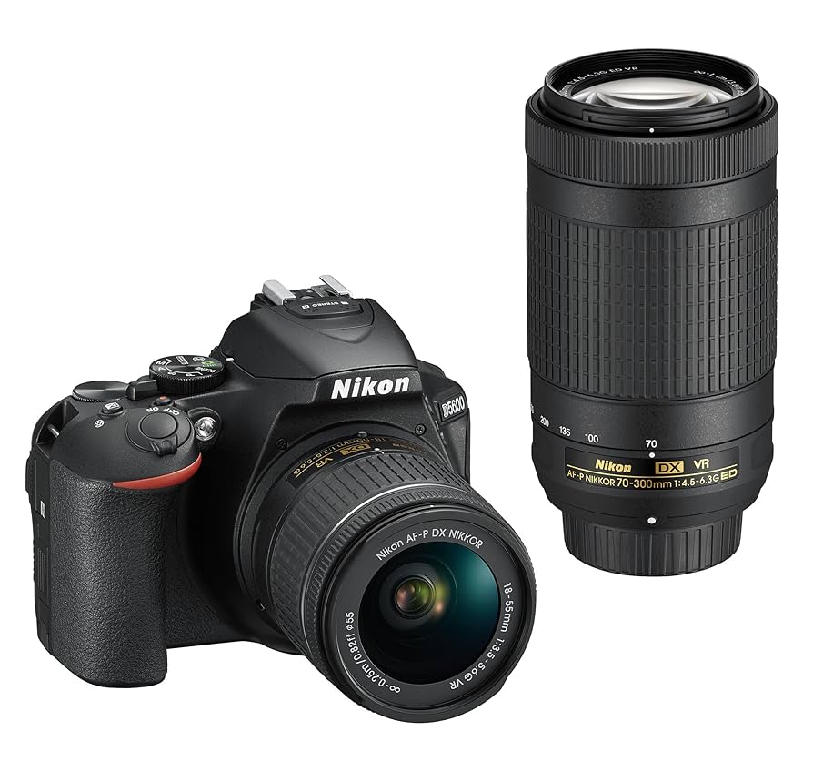 Nikon - 超高性能！Nikon D5600●Wi-Fi内蔵●高速AF●すぐ使える● Nikon D5600 lustrzanka cyfrowa, czarna : Amazon.pl: Elektronika