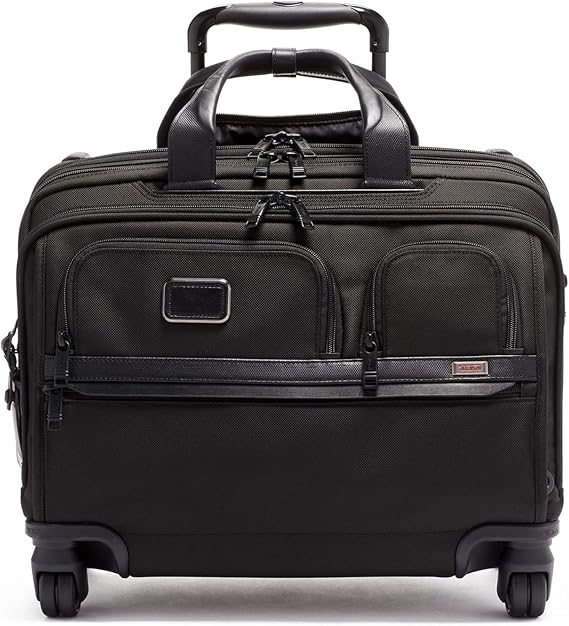 TUMI Alpha 3 Deluxe 4Wheel Laptop Case Briefcase
