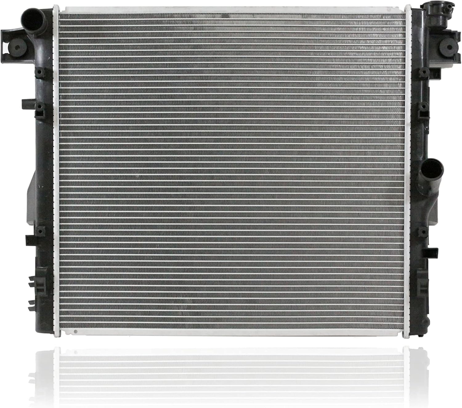Radiator - Pacific Best Inc. Compatible/Replacement for 2957 07-11 Jeep Wrangler - Plastic Tank, Aluminum Core