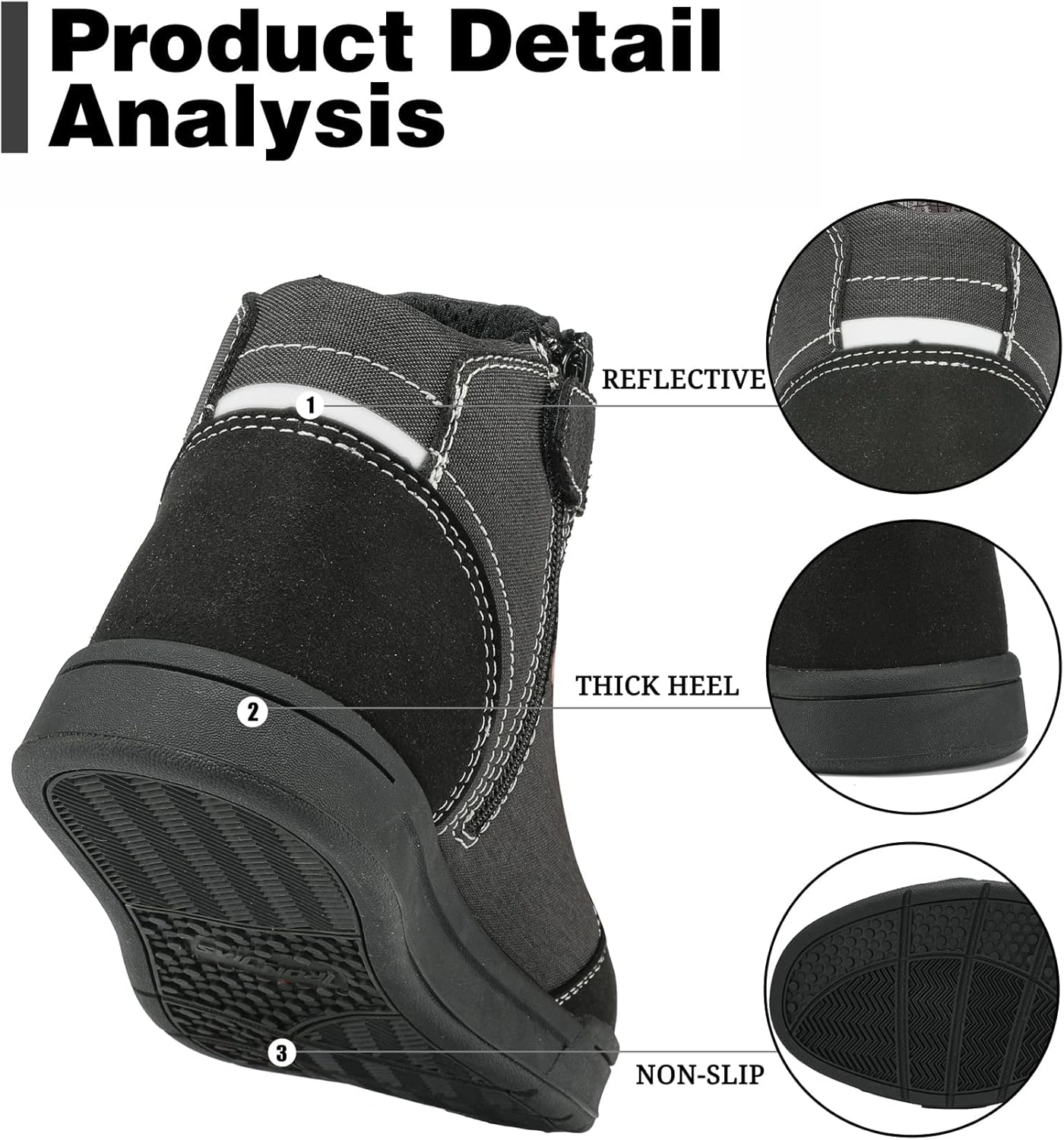 IRON JIA'S Motorcycle Shoes Men Streetbike Casual Accessories Breathable Protective Gear Powersport Anti-Slip Footwear : Automotive