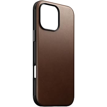 NOMAD Magnetic Leather iPhone16pro ブラウン 国内代理店正規品】NOMAD Magnetic Leather Back for iPhone 16