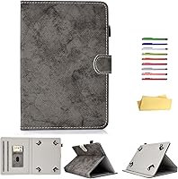 Vista 1 de Funda universal de 7 pulgadas para tabletas, funda de piel sintética con bolsillo para tarjetero para Samsung Galaxy Tab A 7.0, Tab 3/E Lite 7, Tab