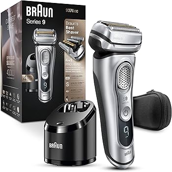 【美品】Braun Series 9 9390cc メンズ電気シェーバー ブラウン BRAUN 電気シェーバー シリーズ9 Sport+ (洗浄機モデル