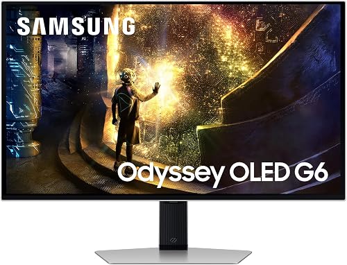 Ecran PC Gaming Samsung Odyssey OLED G6 27 240 Hz QHD Gris LS27DG612SUXEN - 1