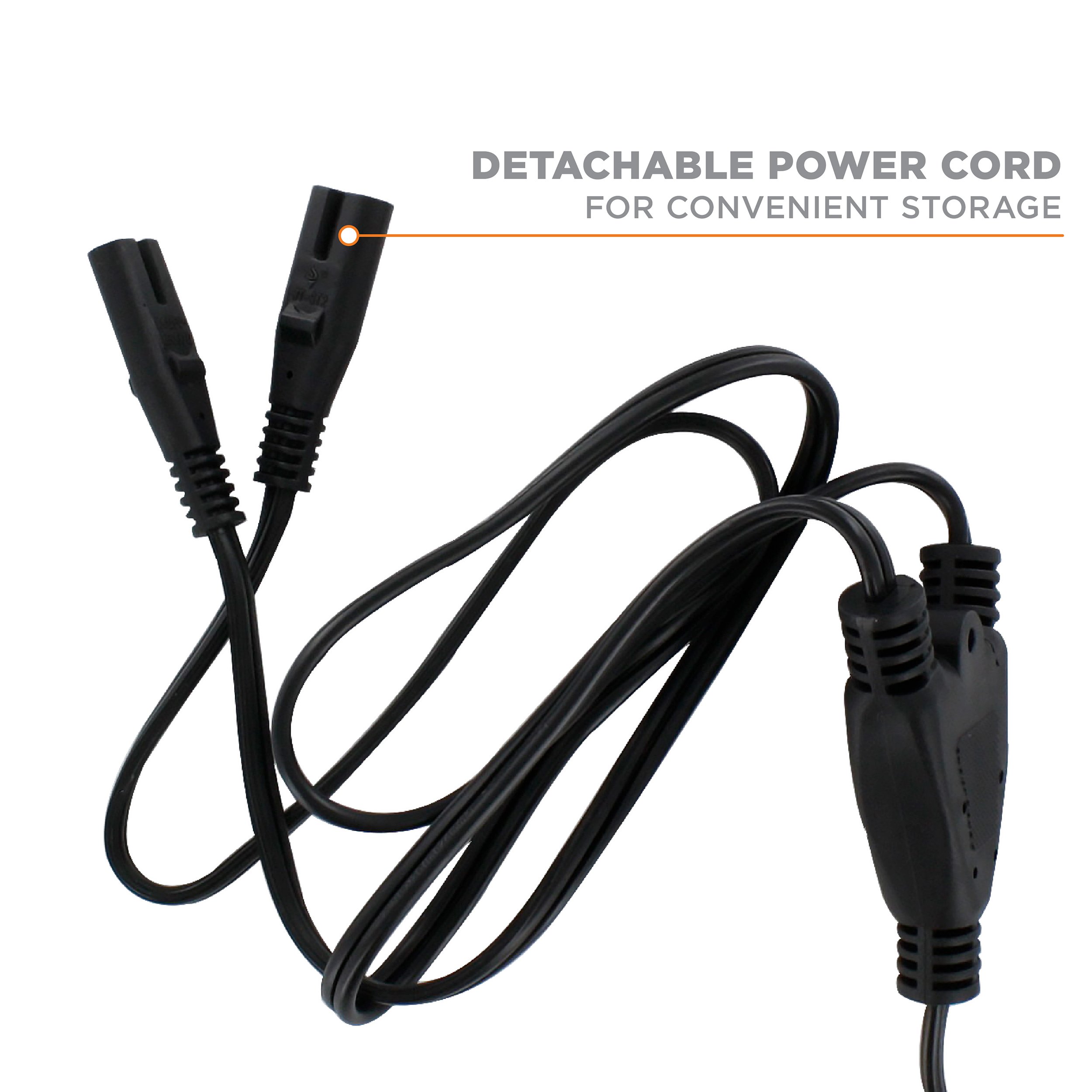 DryGuy Travel Dry Boot and Shoe Dryer and Warmer, Orange (02139), Black