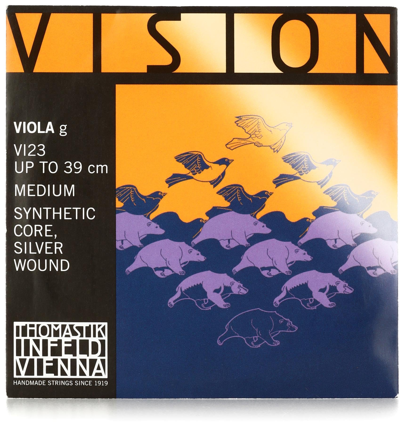 Amazon.co.jp: VISION ビオラ弦 バラ (G線) VI23 : 楽器・音響機器