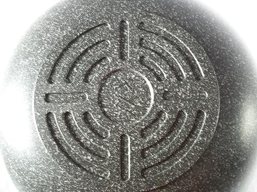 Miniatura 4 de Wok antiadherente de aluminio fundido con revestimiento de mármol de cerámica, 11.8 in (12 pulgadas)